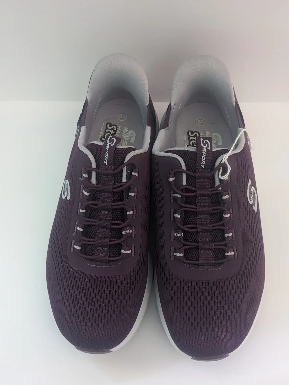 Skechers Women's Sporty Slip-On Walking Shoes - Deep Plum 6.5